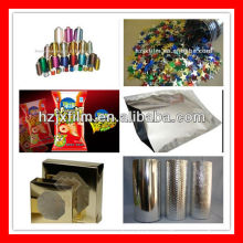 Metallized PET food packaging film aluminum foil manufacturer